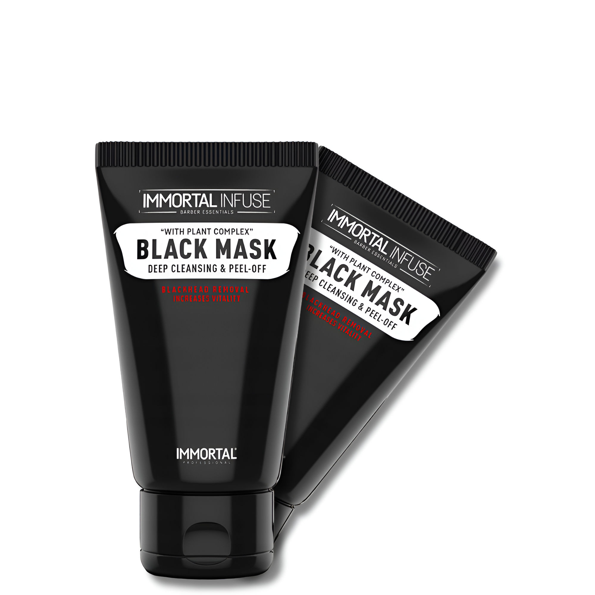 Mascarilla facial limpiadora IMMORTAL BLACK Mask Peel-Off 150ml
