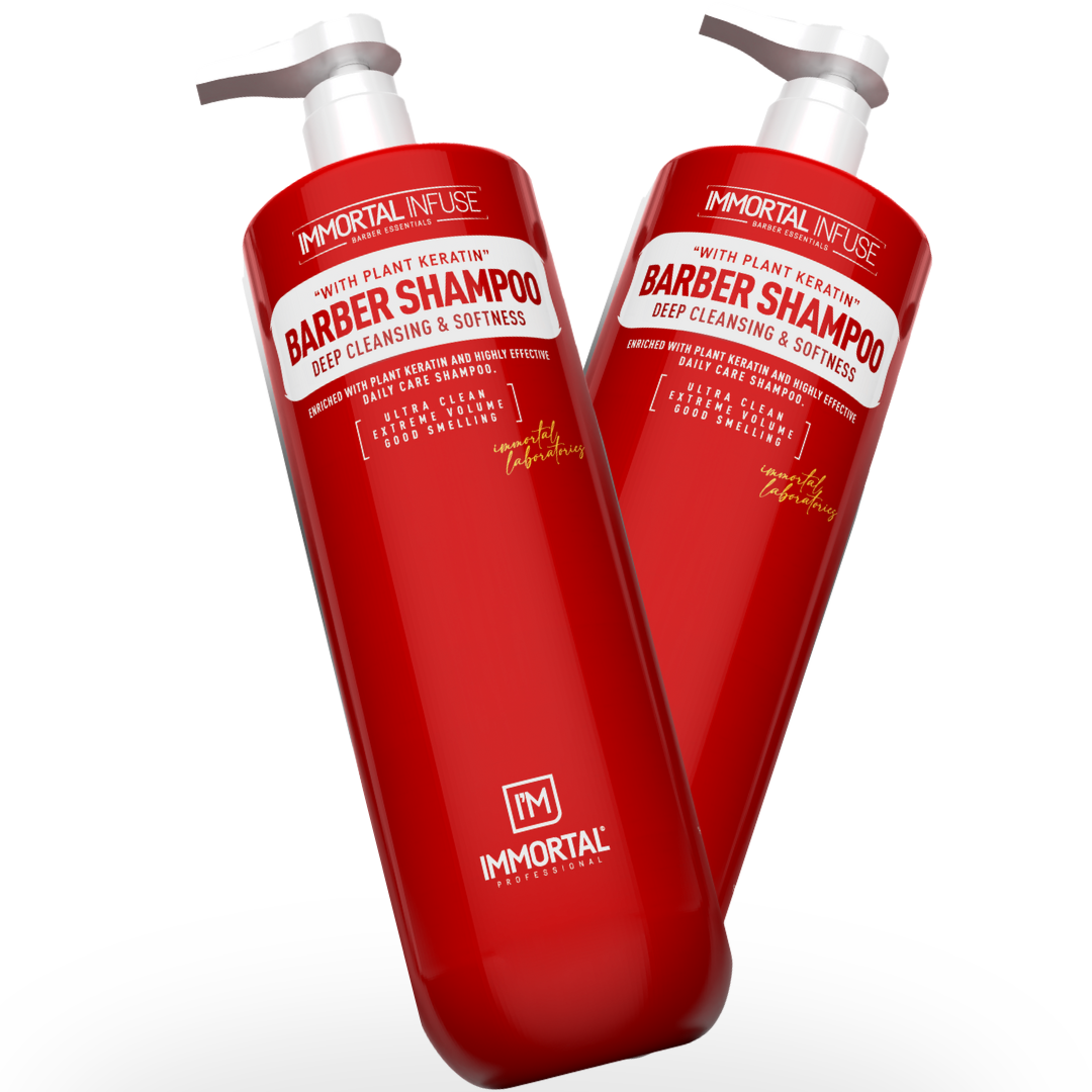 BARBER SHAMPOO WITH PLANT KERATIN 1000ml