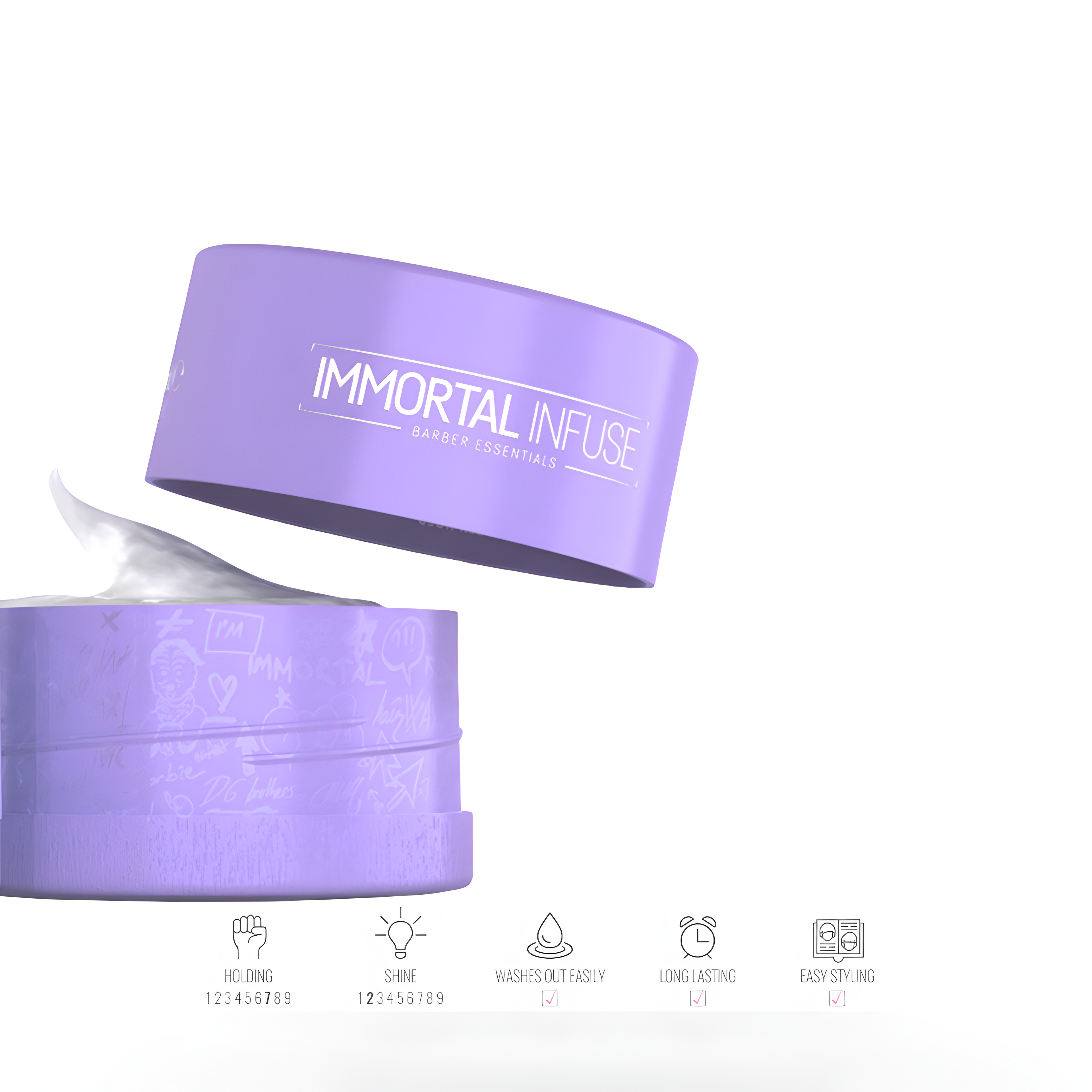 FIBER PASTE SEMI MATTE TEXTURE 150ml