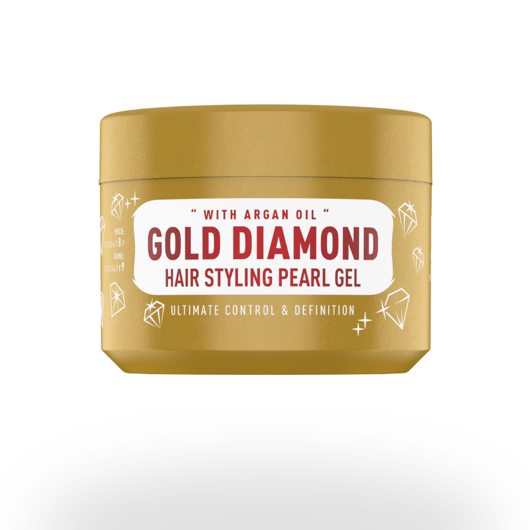 GOLD DIAMOND HAIR STYLING PEARL GEL 300ml