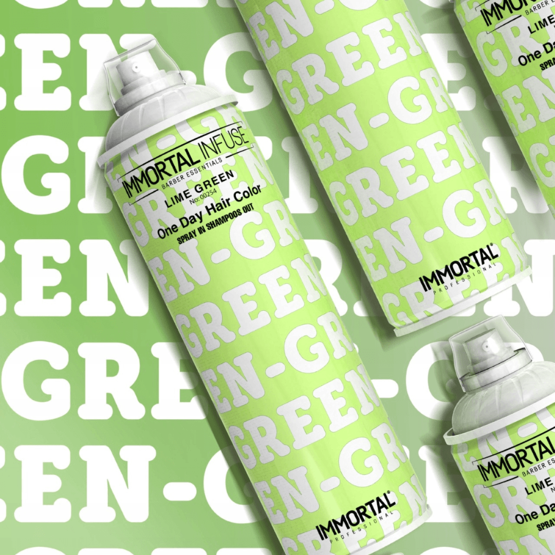 ONE DAY HAIR COLOR GREEN 200ml