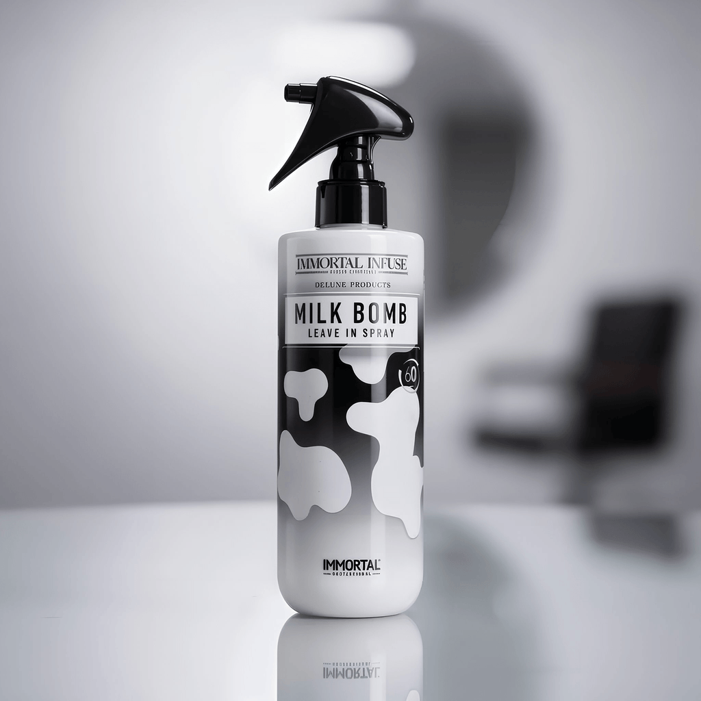 AONDICIONADOR PARA CABELLO Y BARBA IMMORTAL MILK BOMB 500ml