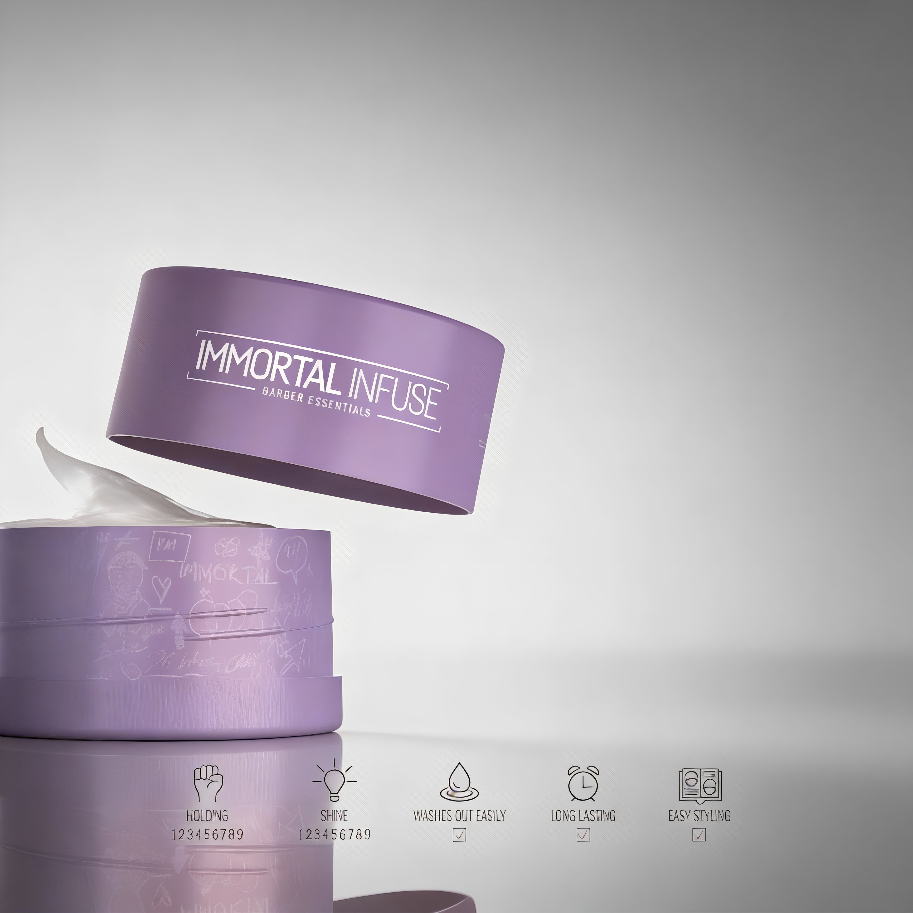 FIBER PASTE SEMI MATTE TEXTURE 150ml