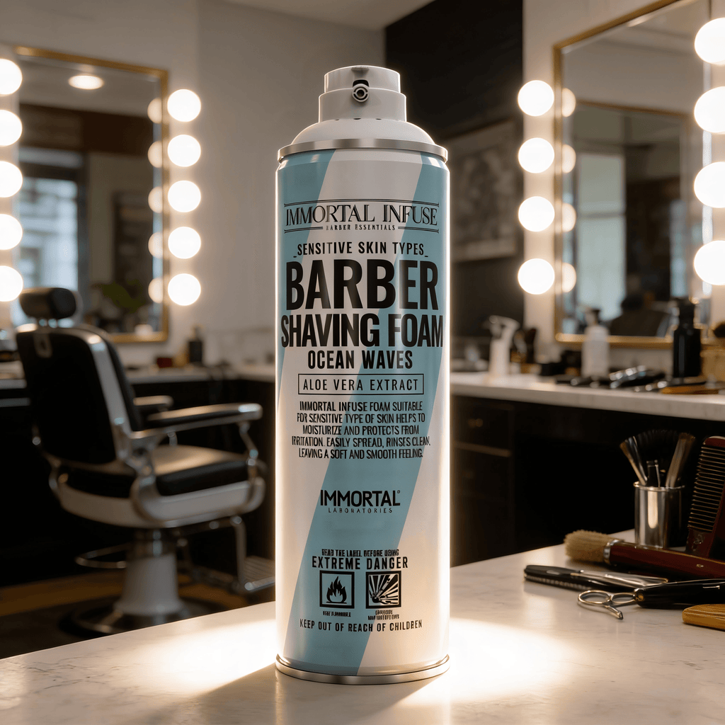 SHAVING FOAM ESPUMA DE AFEITAR ALOE VERA 500ml