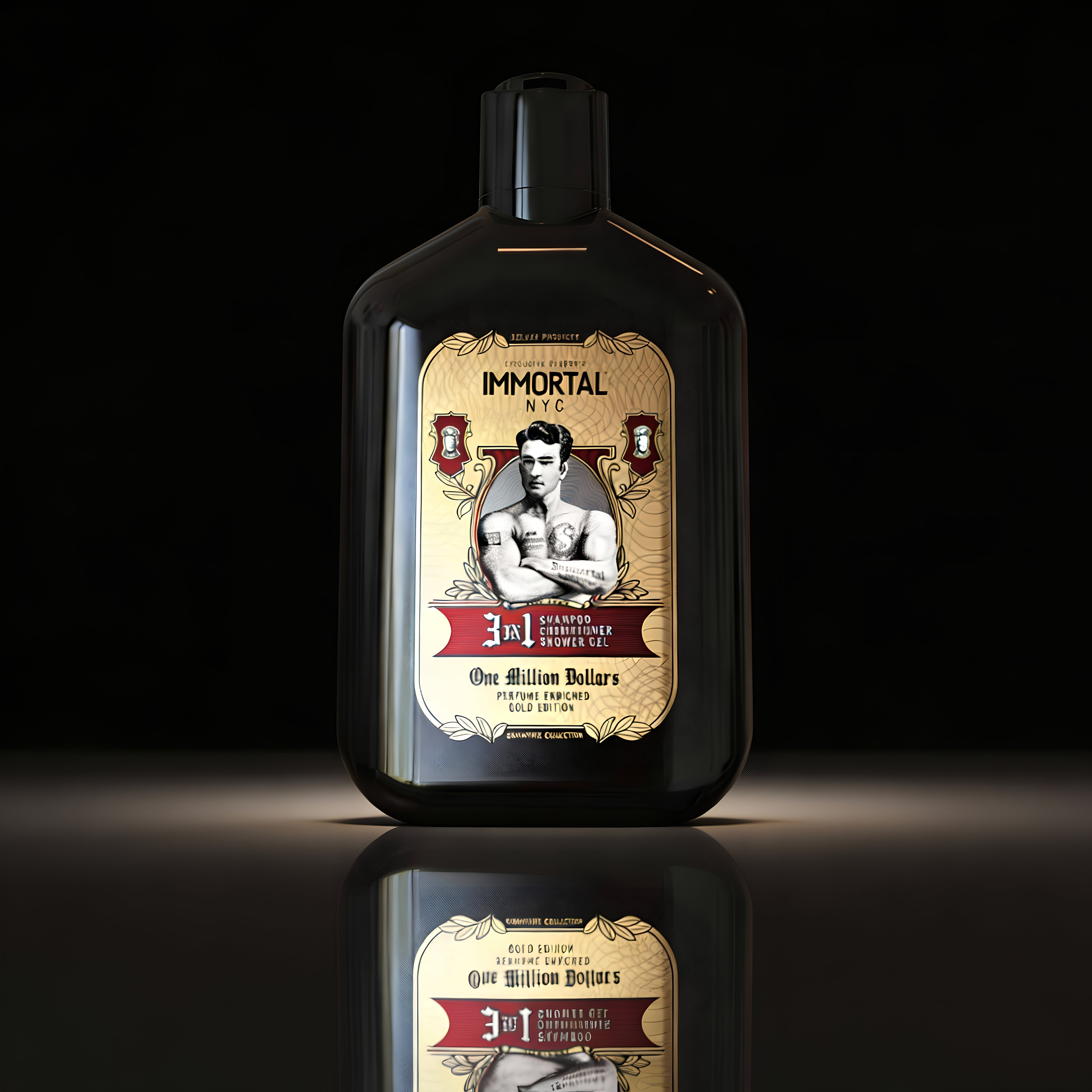 SHAMPOO 3 EN 1 ONE MILLION DOLLARS 500ml