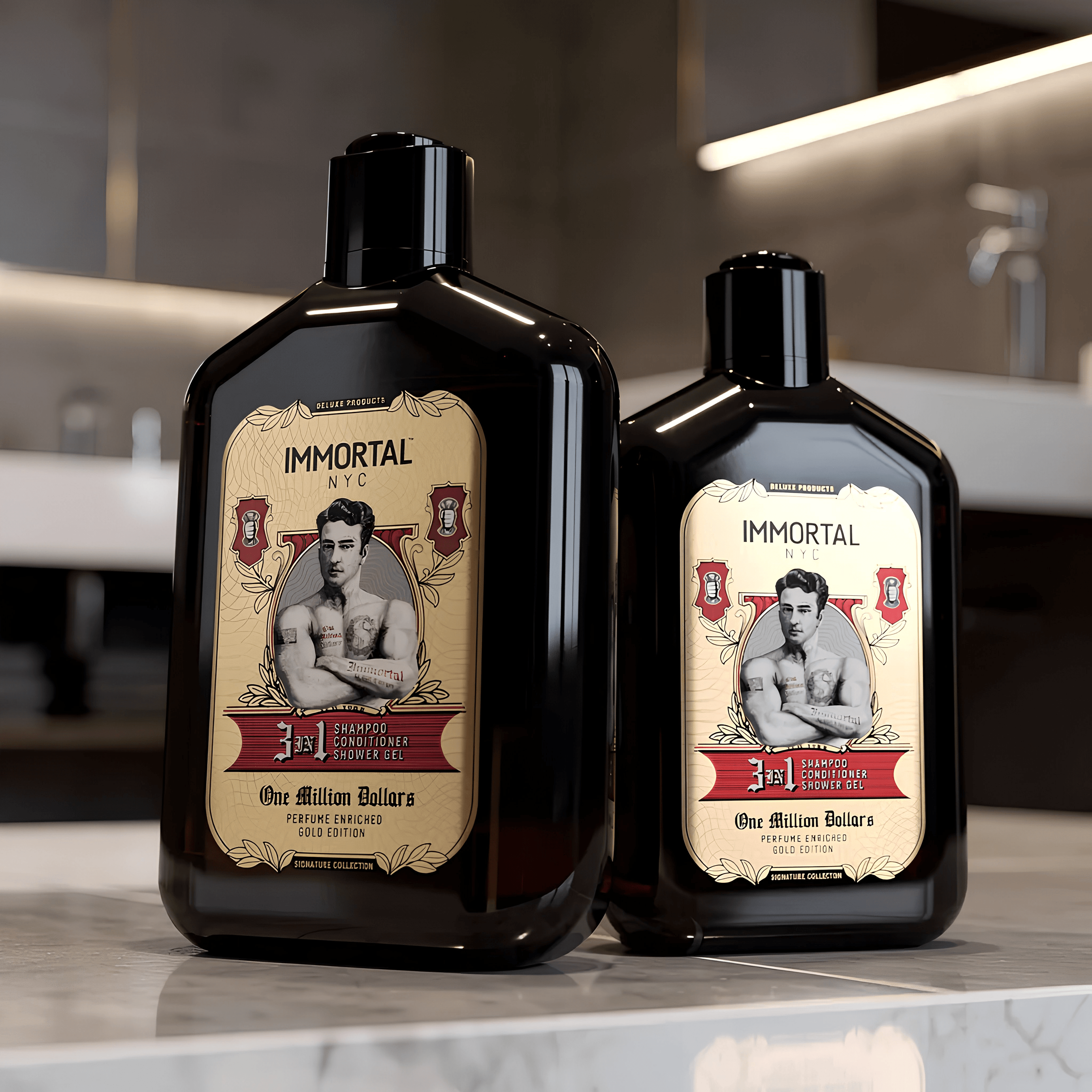 SHAMPOO 3 EN 1 ONE MILLION DOLLARS 500ml