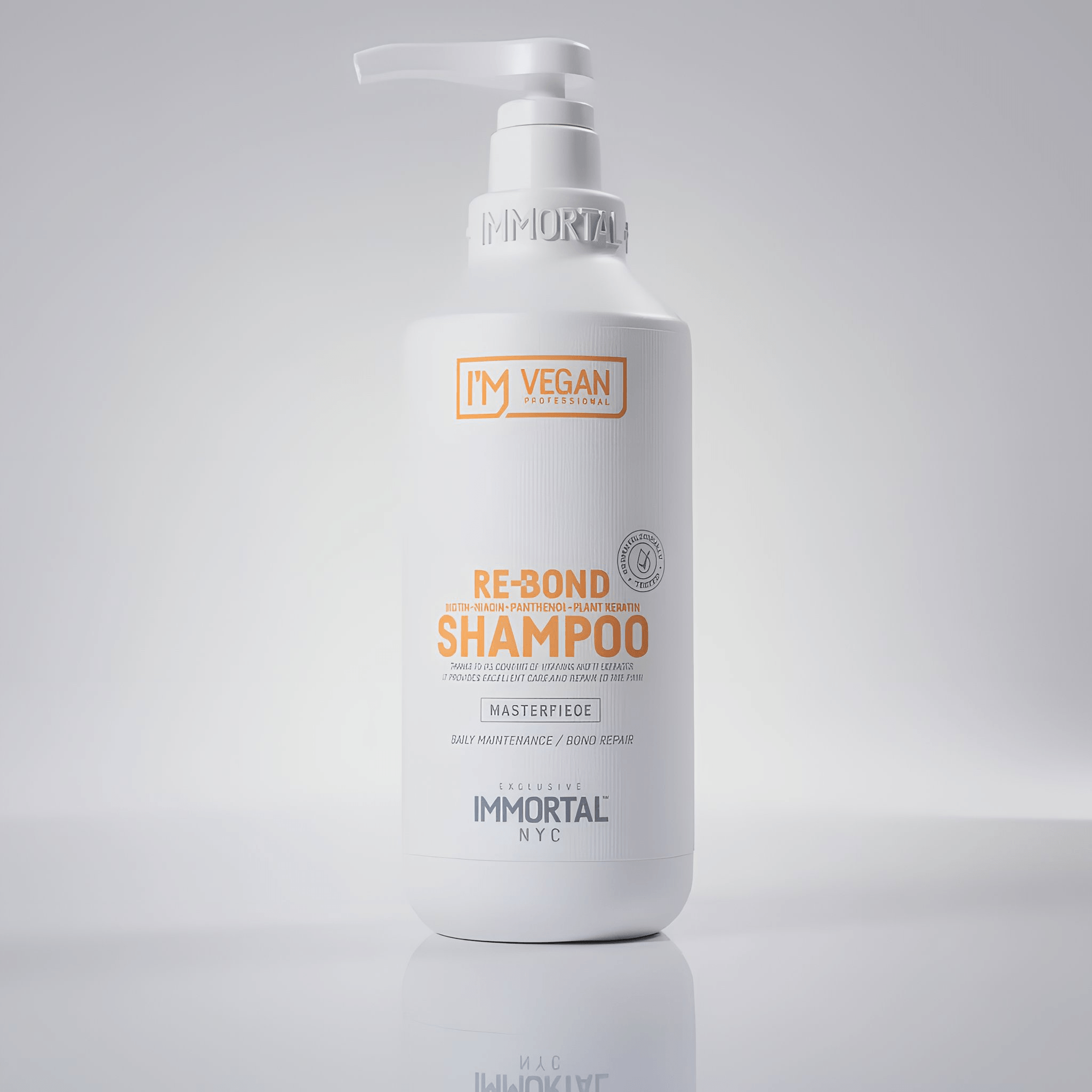 SHAMPOO REBOND VEGAN BIOTIN+NANCIN+PANTHENOL+PLANT KERATIN 500ml