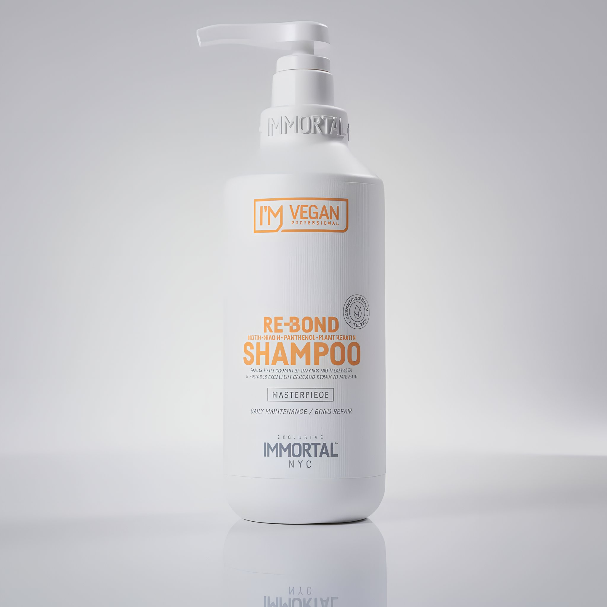 SHAMPOO REBOND VEGAN BIOTIN+NANCIN+PANTHENOL+PLANT KERATIN 500ml