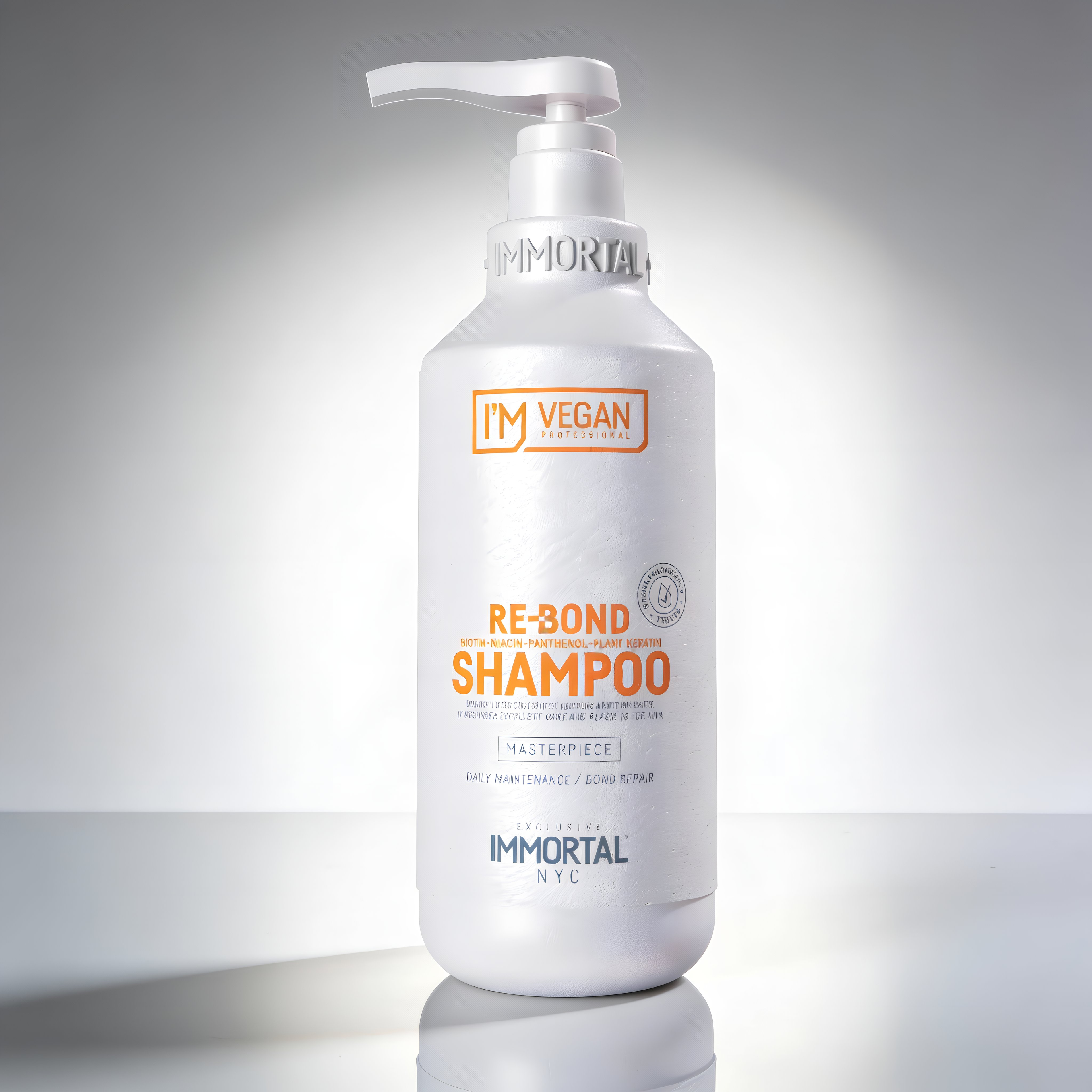 SHAMPOO REBOND VEGAN BIOTIN+NANCIN+PANTHENOL+PLANT KERATIN 500ml