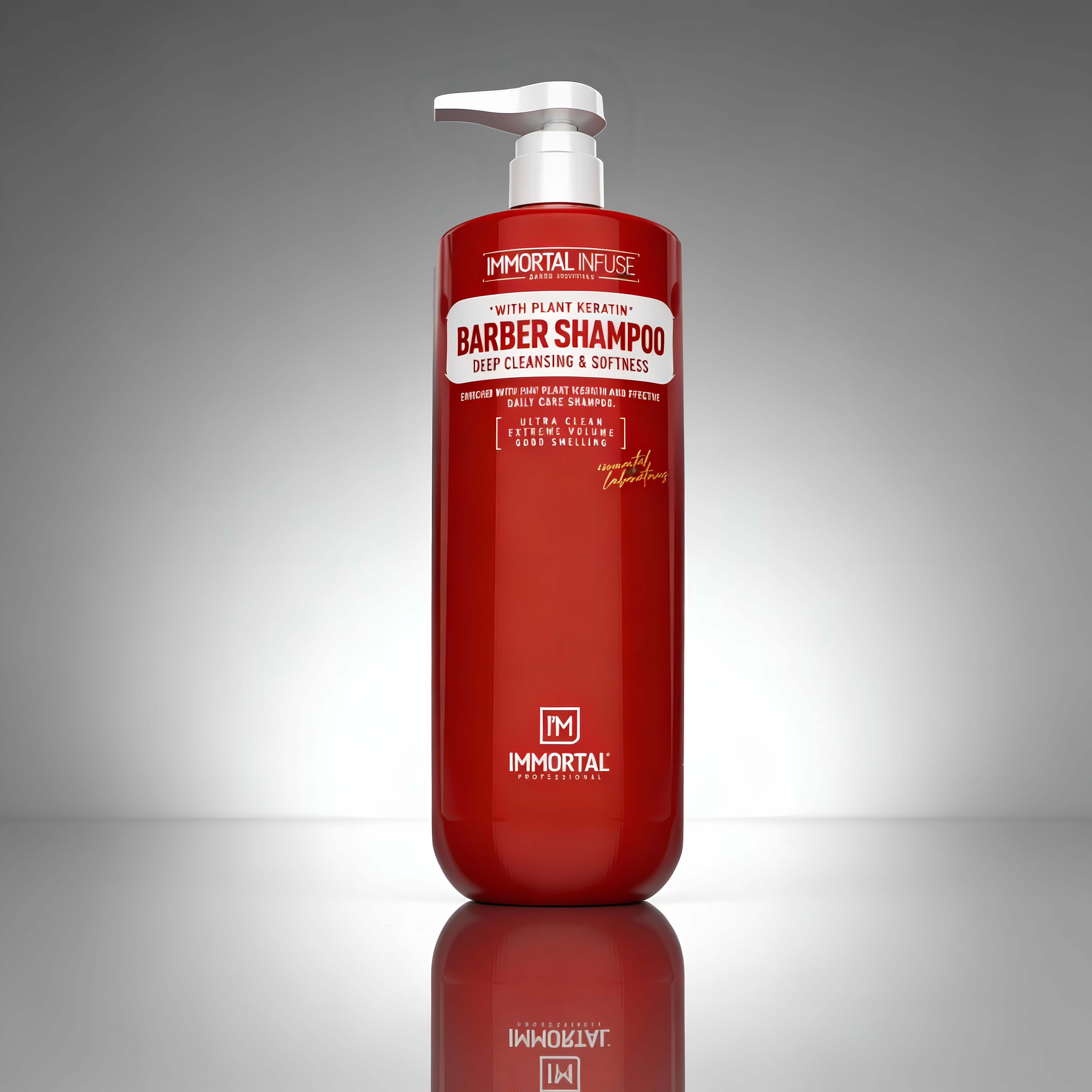BARBER SHAMPOO WITH PLANT KERATIN 1000ml