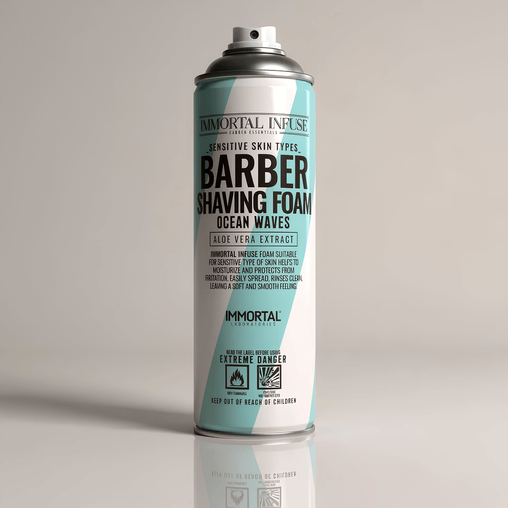 SHAVING FOAM ESPUMA DE AFEITAR ALOE VERA 500ml