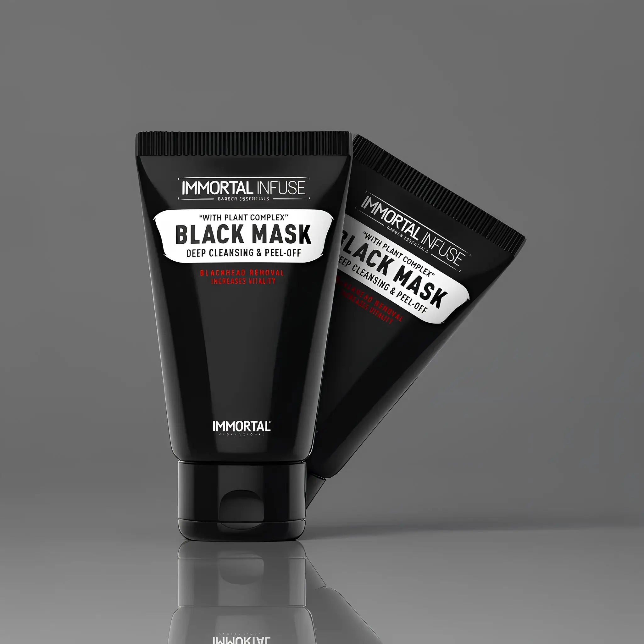 MASCARILLA FACIAL LIMPIADORA PUNTOS NEGROS IMMORTAL BLACK Mask Peel-Off 150ml