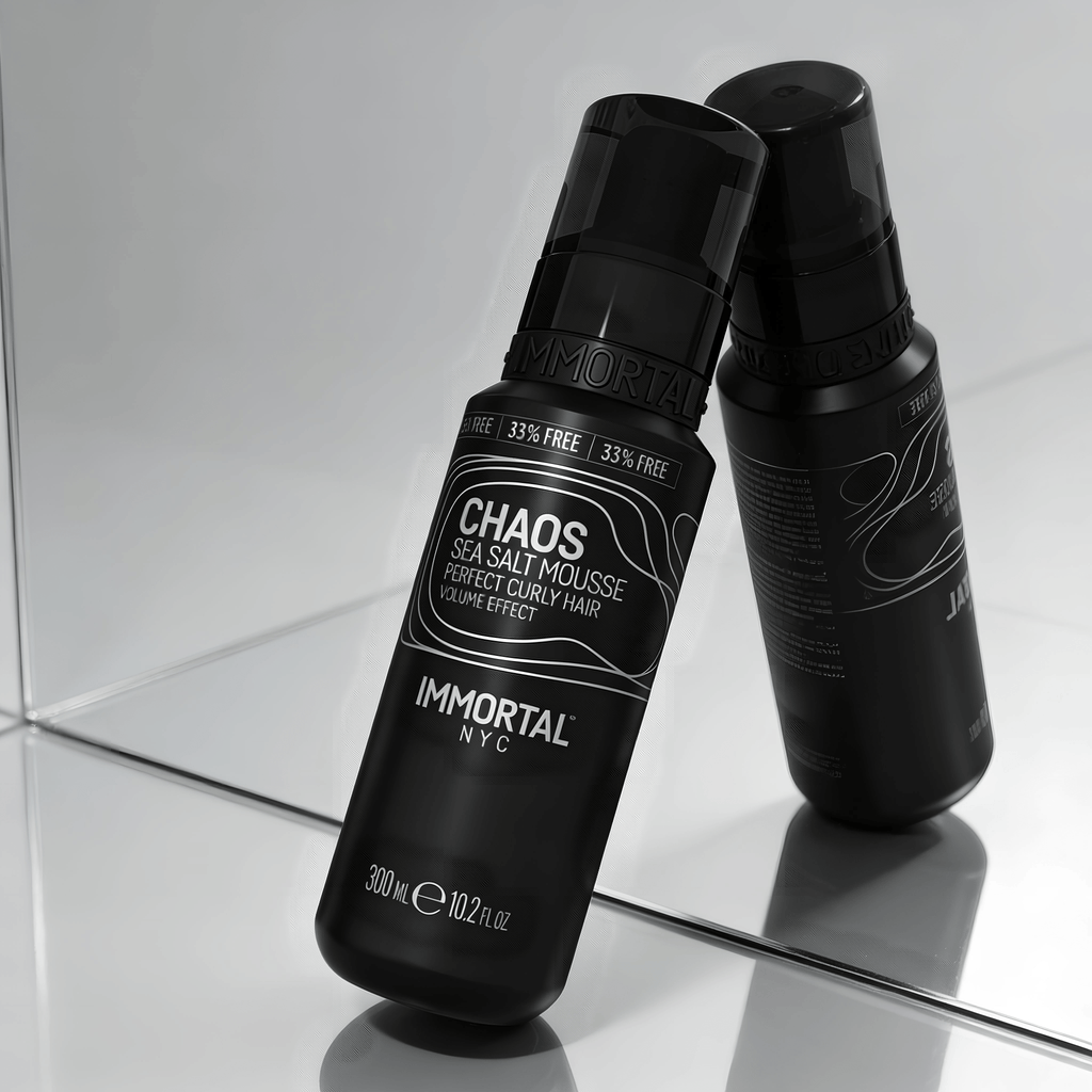 CHAOS SEA SALT MOUSSE (ESPUMA PARA EL CABELLO) EFECTO VOLUMEN IMMORTAL  300ml