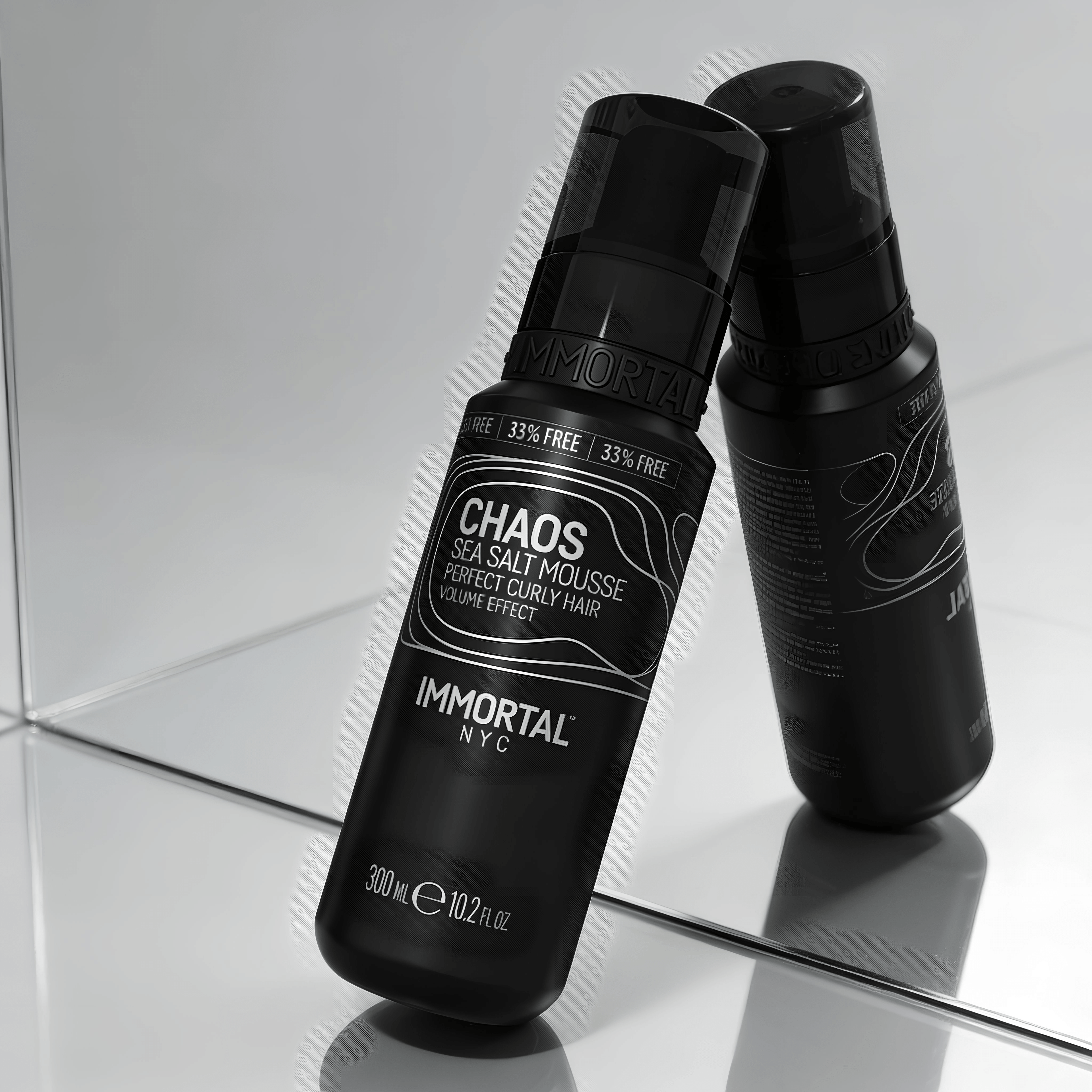CHAOS SEA SALT MOUSSE (ESPUMA PARA EL CABELLO) EFECTO VOLUMEN IMMORTAL  300ml
