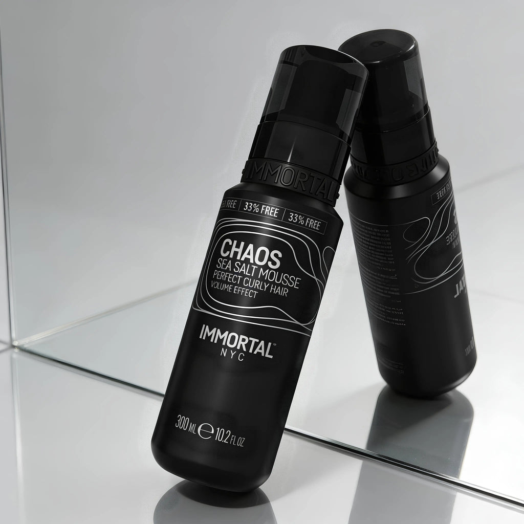 CHAOS SEA SALT MOUSSE (ESPUMA PARA EL CABELLO) EFECTO VOLUMEN IMMORTAL  300ml