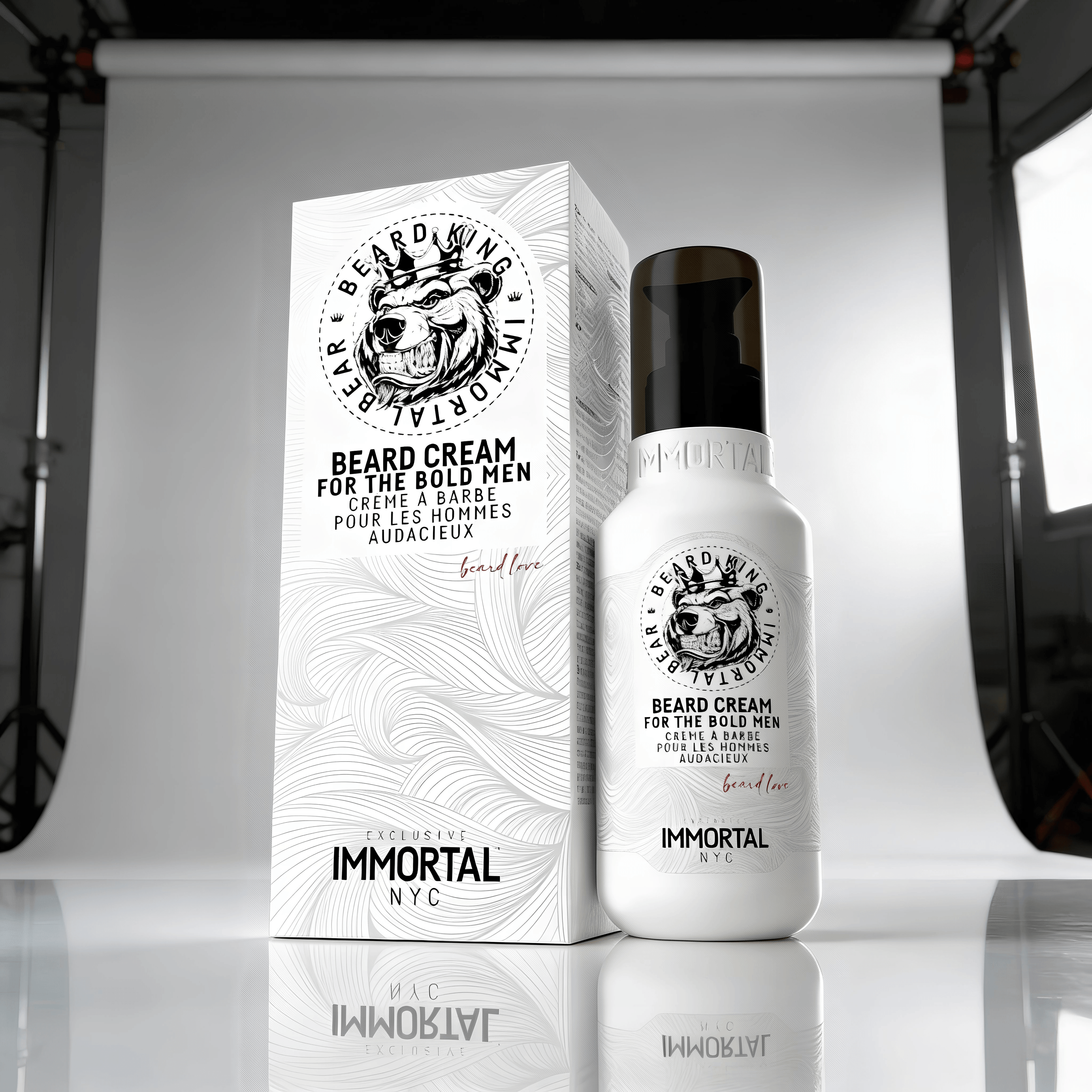 BEARD KING BEAR CREAM FOR THE BOLD MEN 100ml