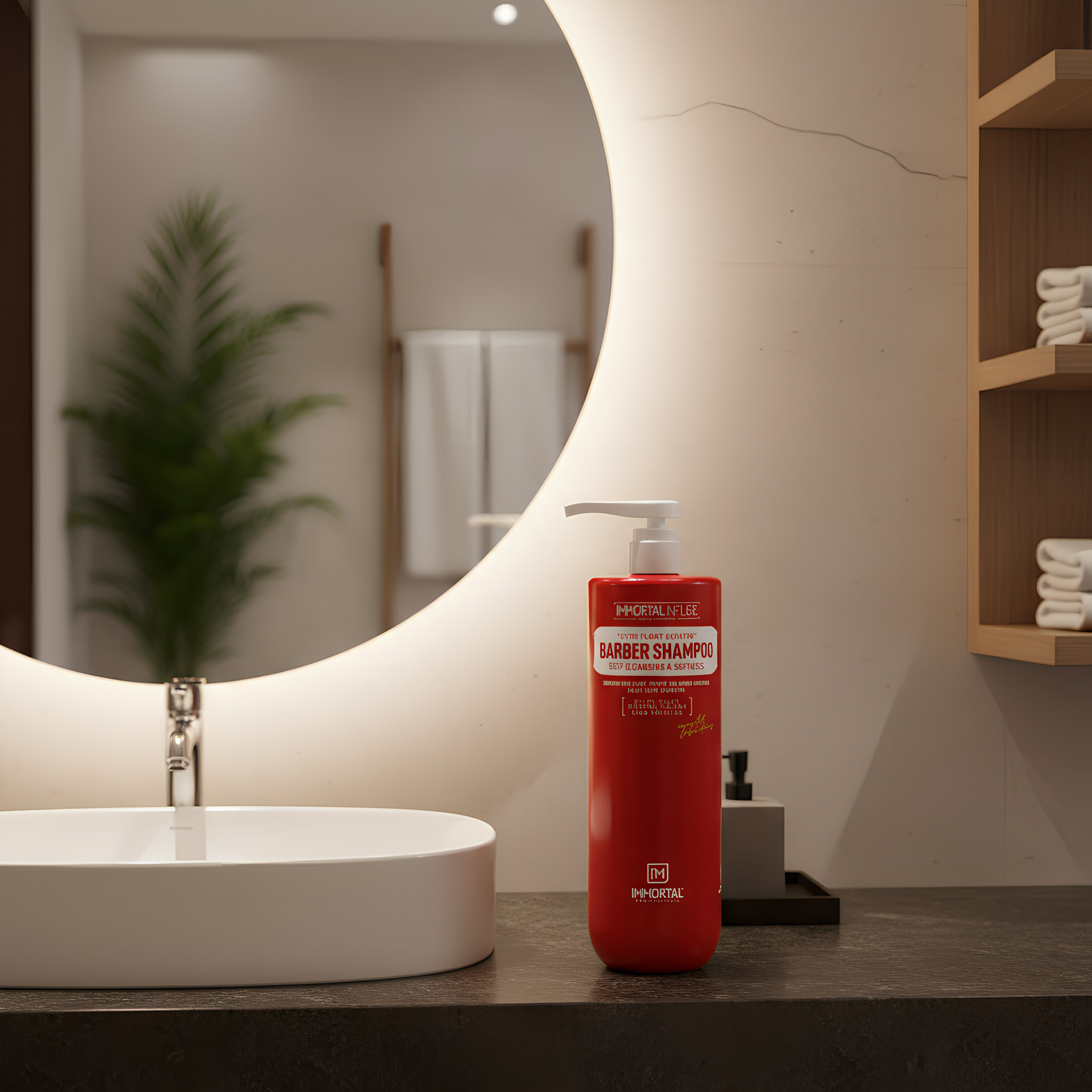 BARBER SHAMPOO WITH PLANT KERATIN 1000ml