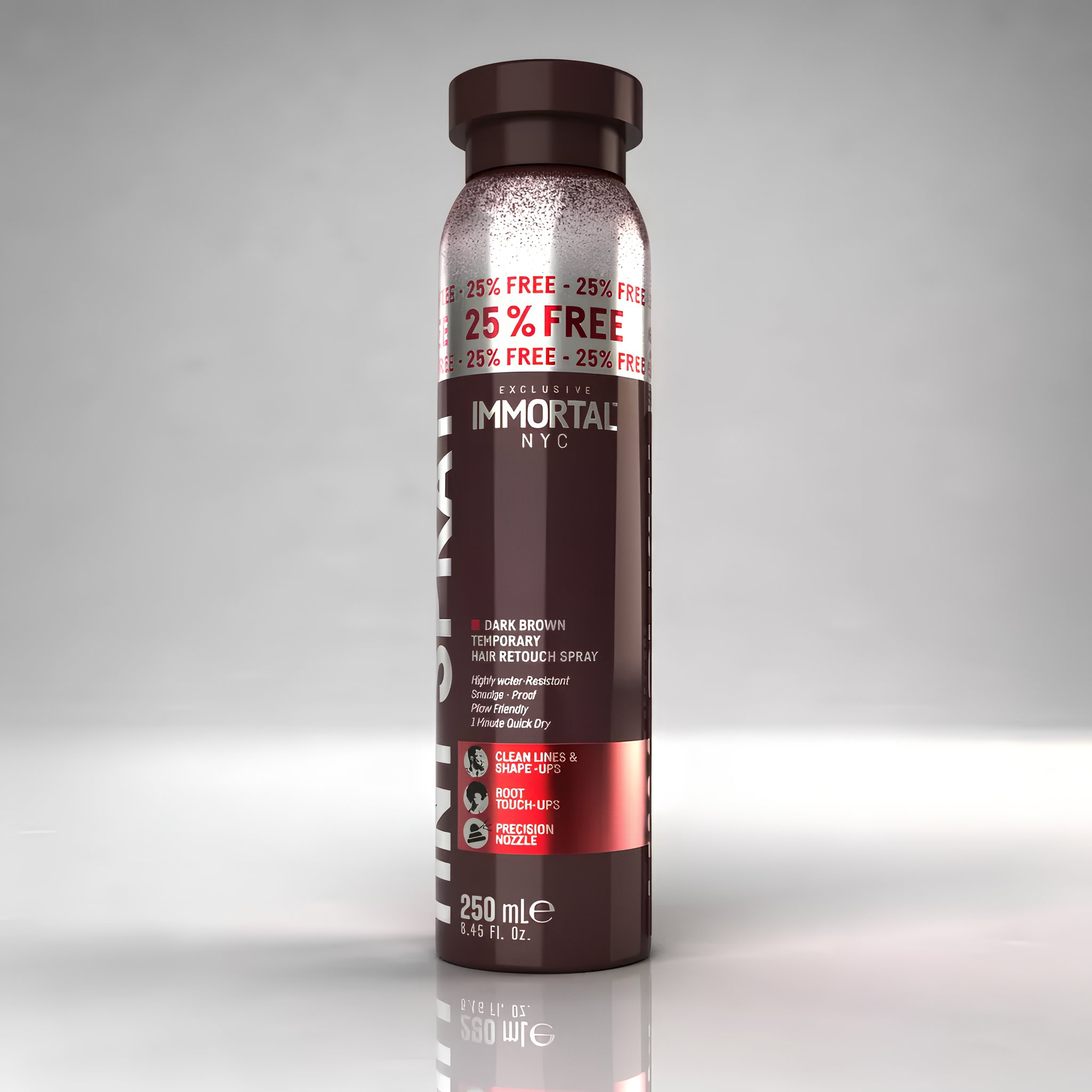TINTURA SPRAY DARK BROWN RETOQUE 250ml