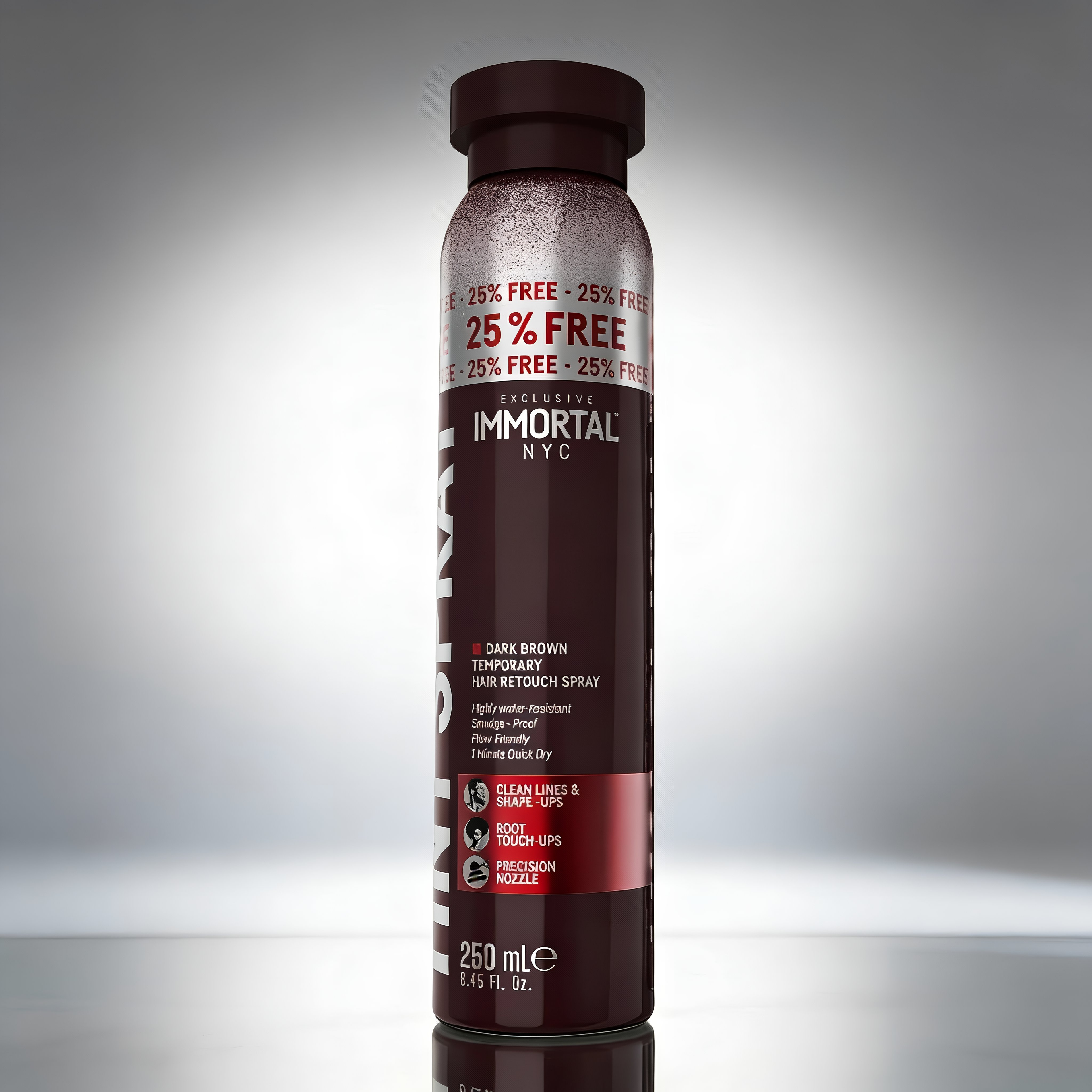 TINTURA SPRAY DARK BROWN RETOQUE 250ml