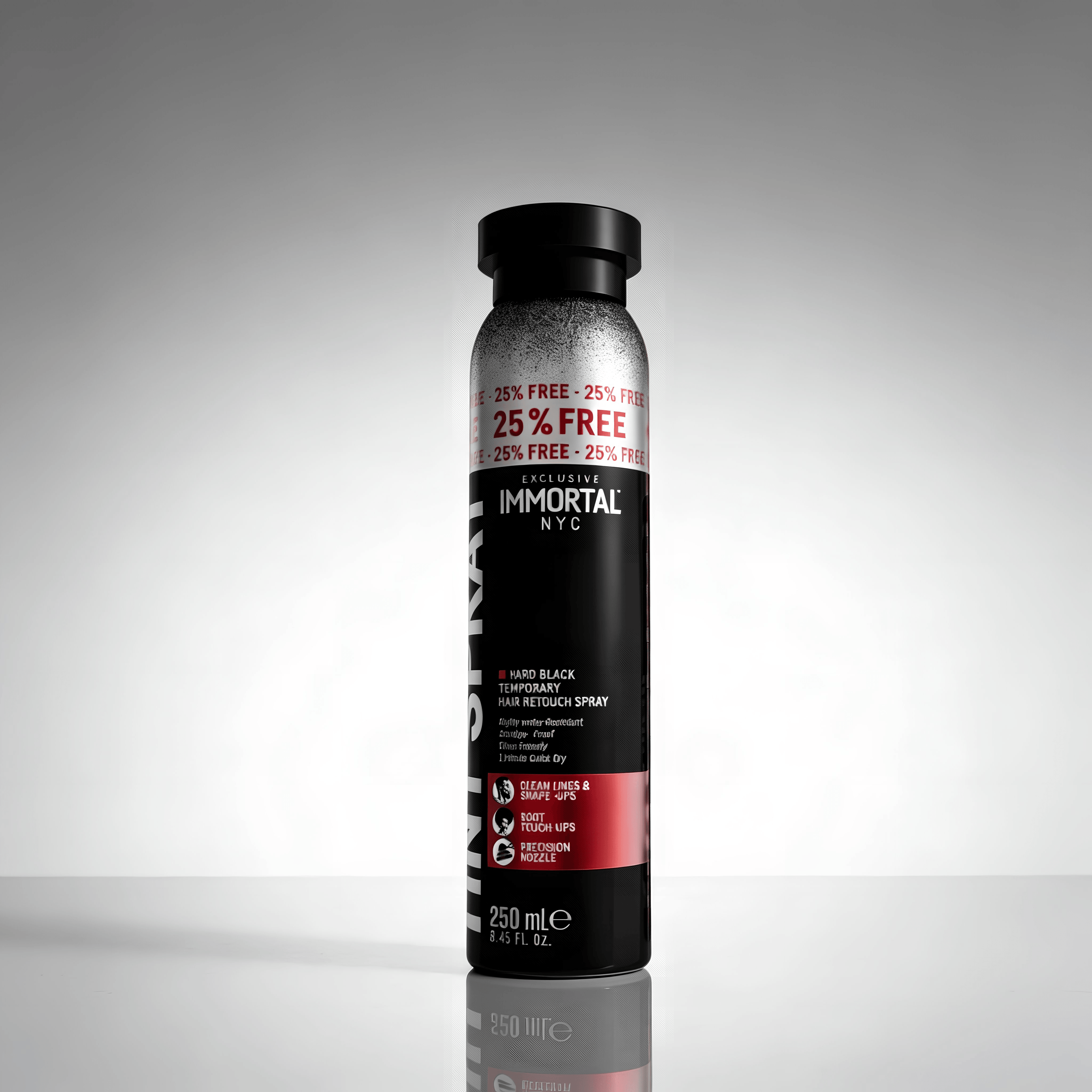TINTURA SPRAY BLACK RETOQUE 250ml