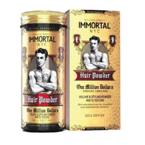 POLVO VOLUMEN Y TEXTURA IMMORTAL NYC HAIR POWDER ONE MILLION DOLLARS 20G